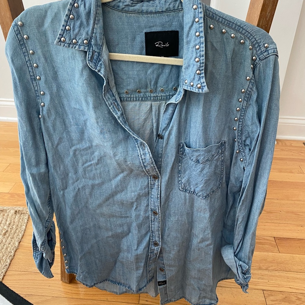 Rails Denim Button Up - image 1